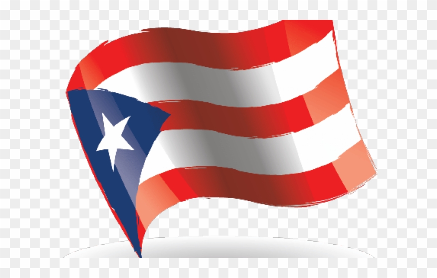 Puerto Rico Flag Clipart Png - Puerto Rico Flag Logo Transparent