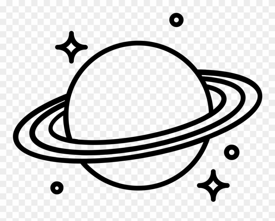 Saturn Drawing Transparent Clipart