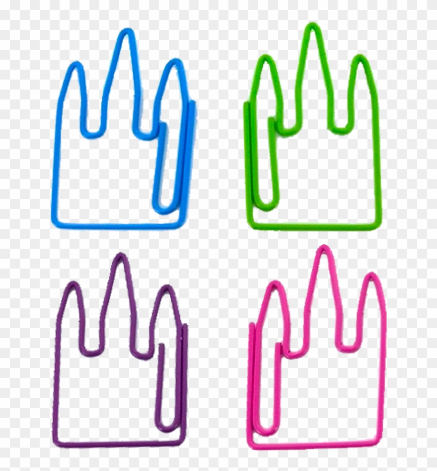 Temple-shaped Paperclips - Sign - Png Download