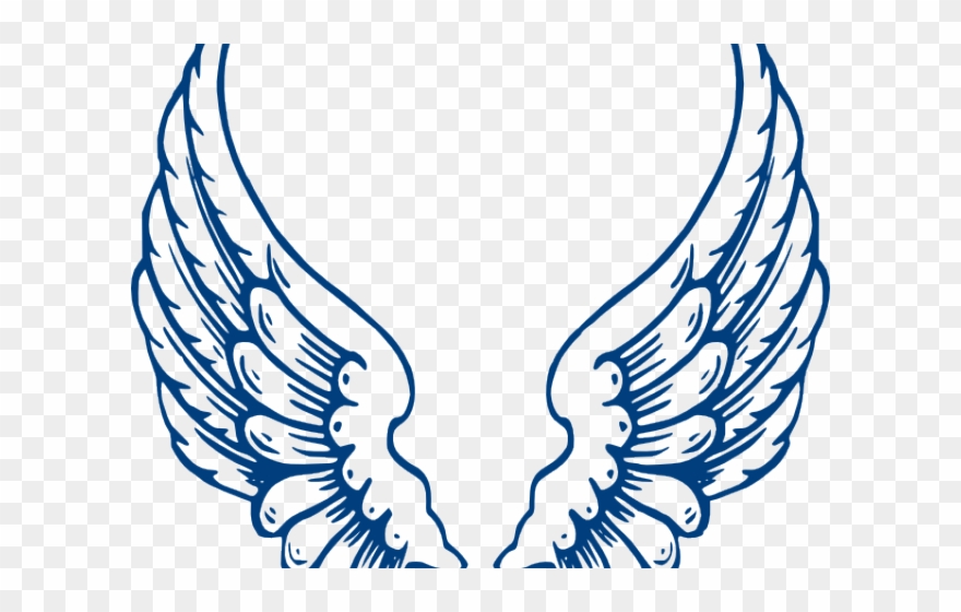 Wings Tattoos Clipart Disney - Vector Angel Wings Svg - Png Download
