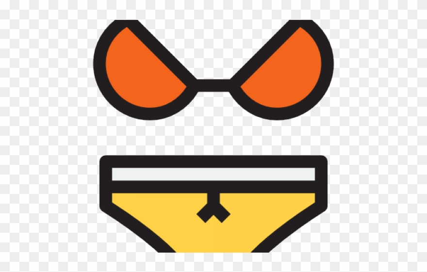 Beach Clipart Swimsuit - Png Download