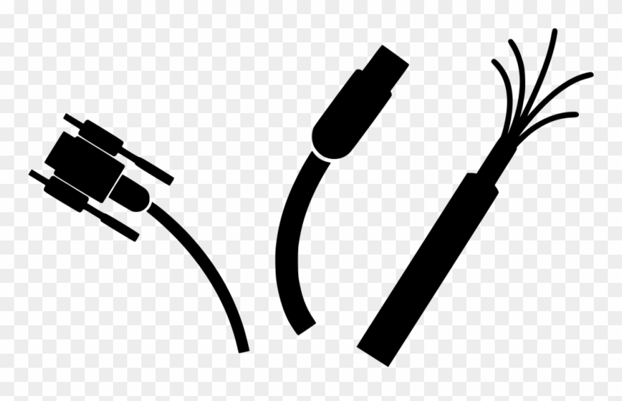 Download Png - Cable De Computadora Dibujo Clipart