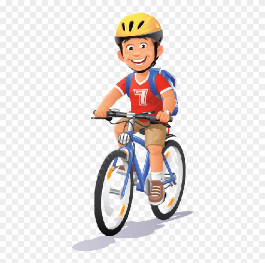 Bikes And Bicycles Boy Ridi - Ride A Bike Clipart Png Transparent Png