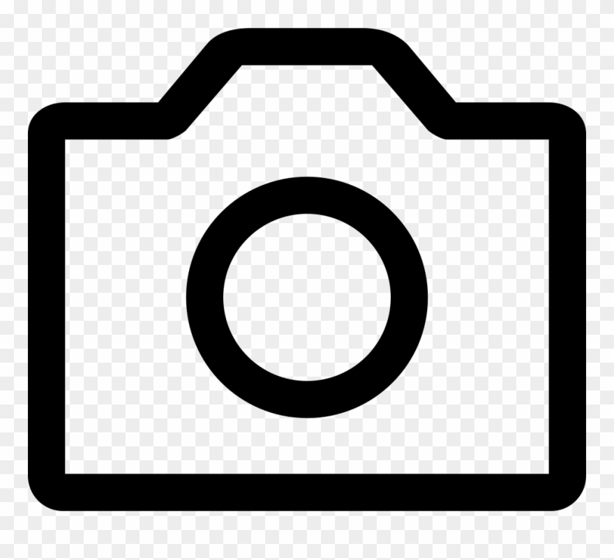 Camera Comments - Camera Icon White Png Clipart
