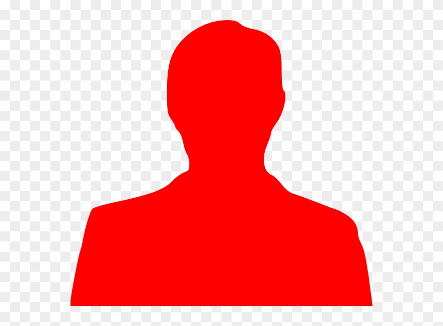 Person Icon Png Red Clipart