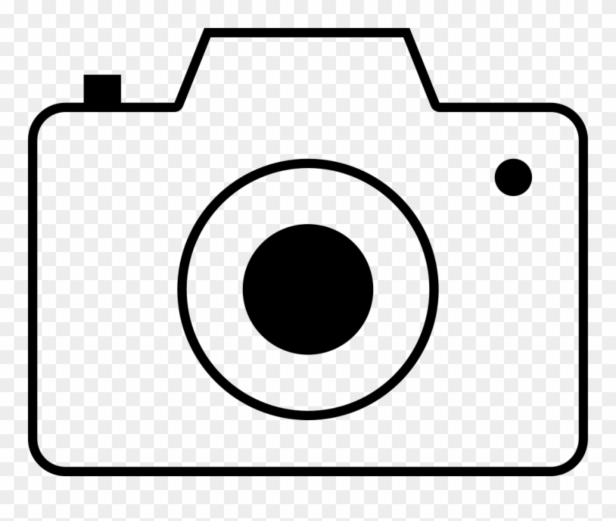 Camera Outline Images Free Download Clipart Camera - Camera Drawing Outline - Png Download