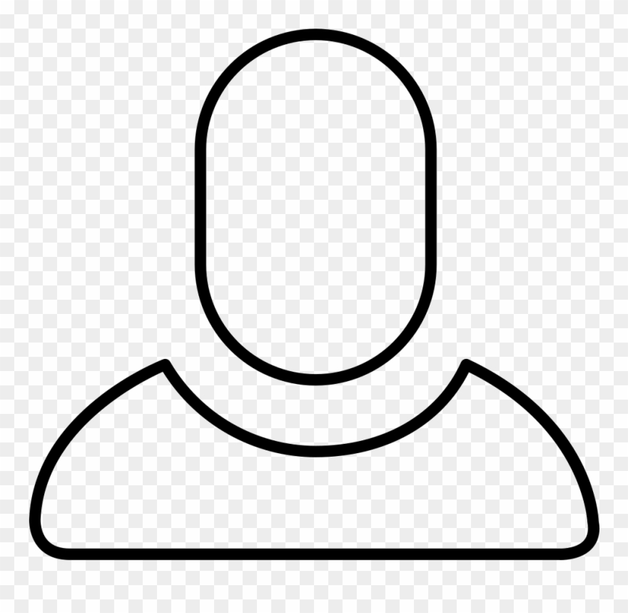 Person Outline Svg Icon Free Download - Scalable Vector Graphics Clipart