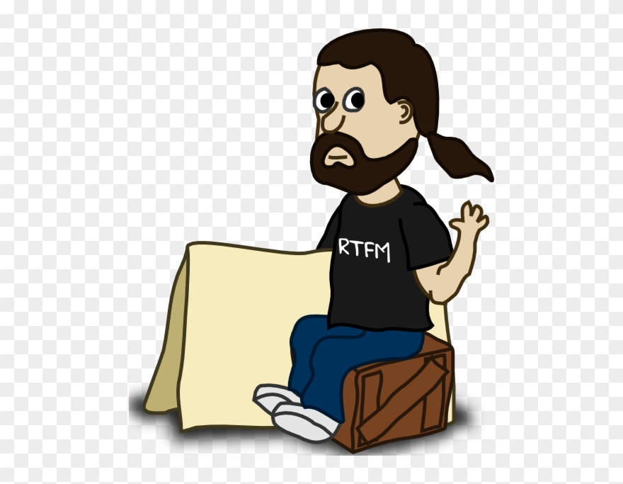 Comic Characters Sitting Clipart