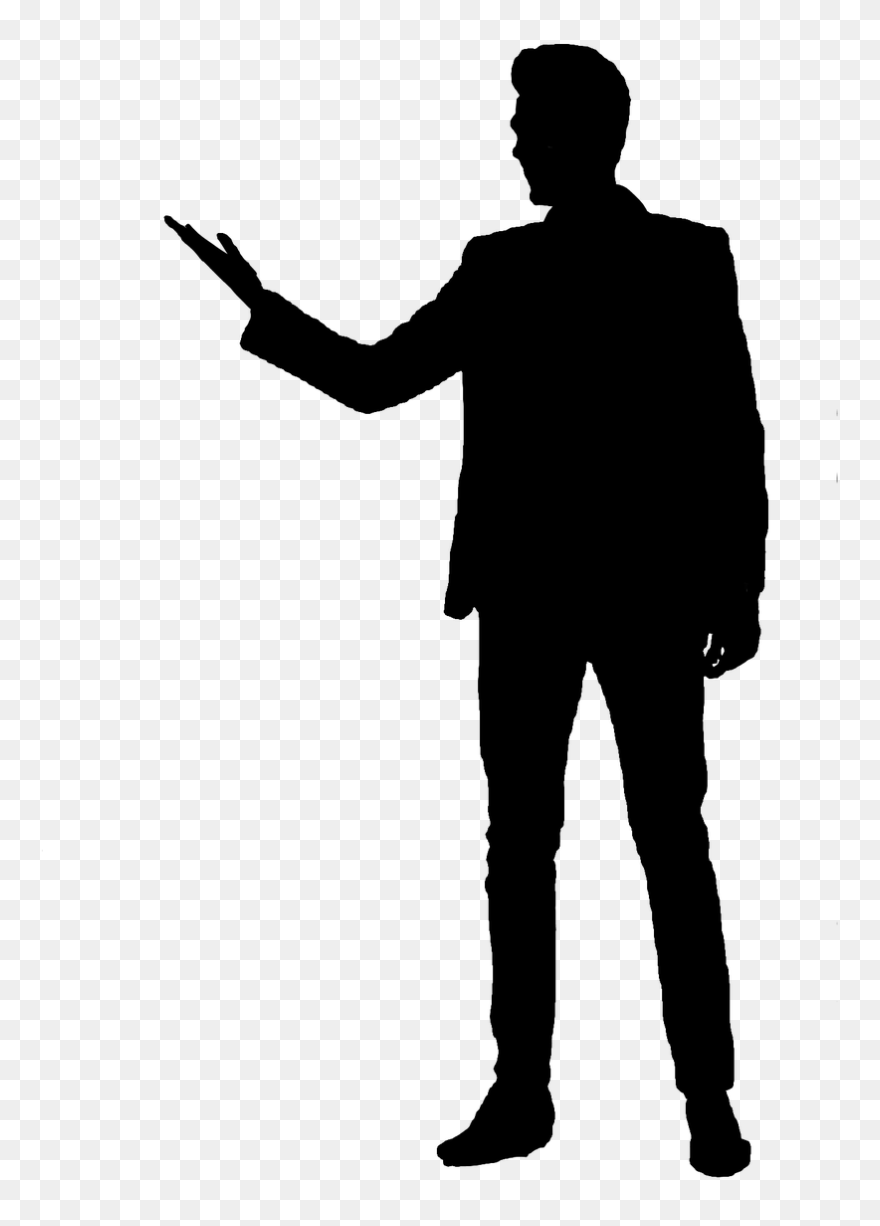 Man Sillouette - Mag Asawang Mayaman Drawing Clipart