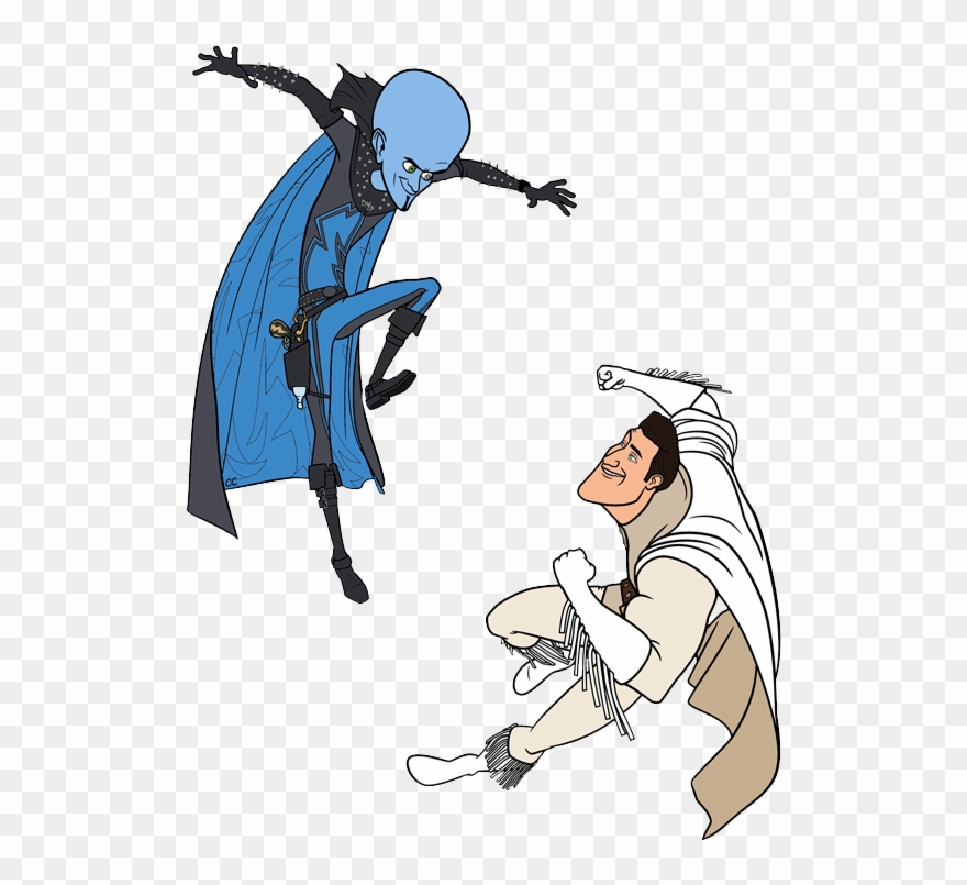 Metro Man Megamind, Metro Man Megamind - Metroman And Megamind Art Clipart