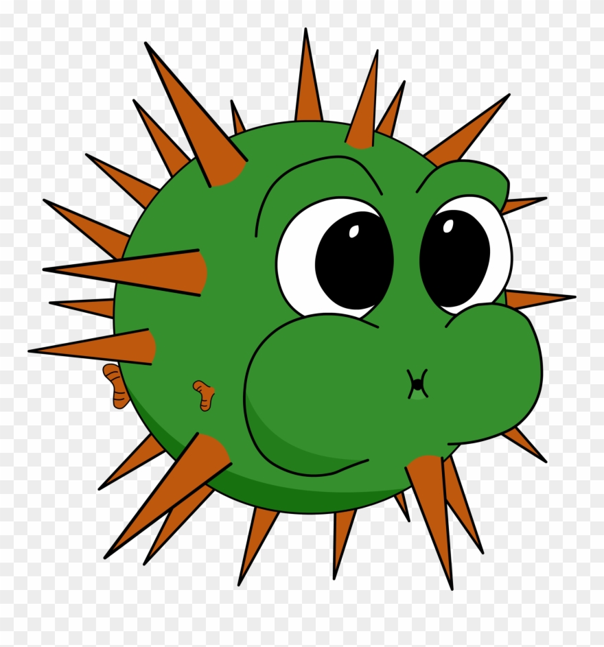Pufferfish Clipart Green Fish - Wiki - Png Download