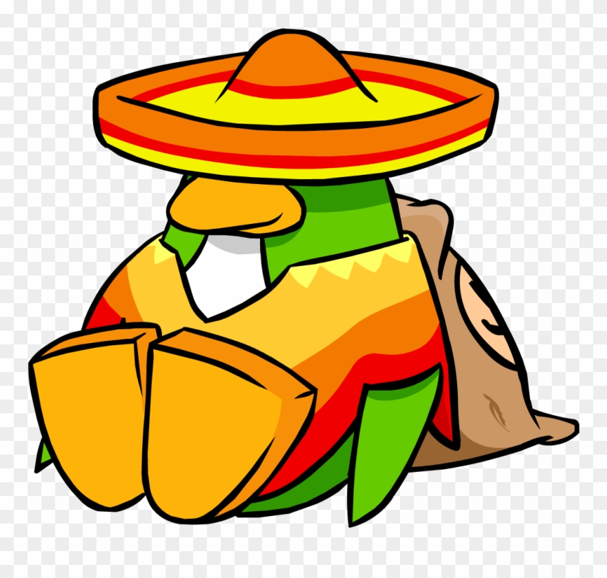 Anvil Clipart Club Penguin Clip Art Free Stock - Club Penguin Sombrero - Png Download