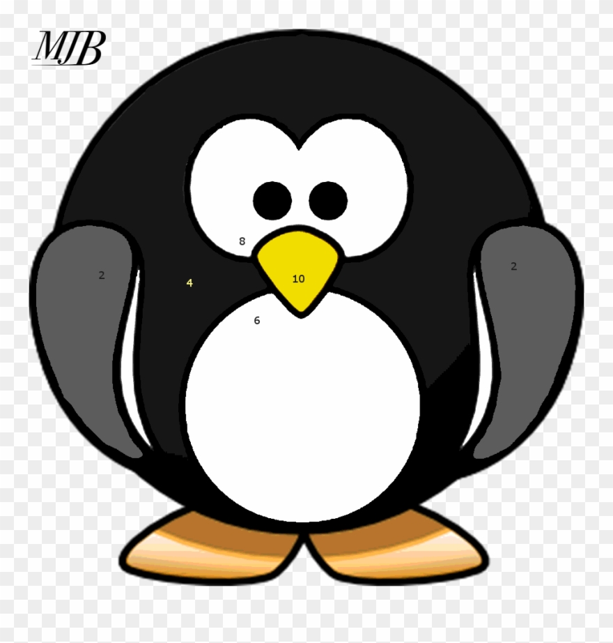 Cartoon Penguin Clipart Penguin Clip Art - Colors Of A Penguin - Png Download