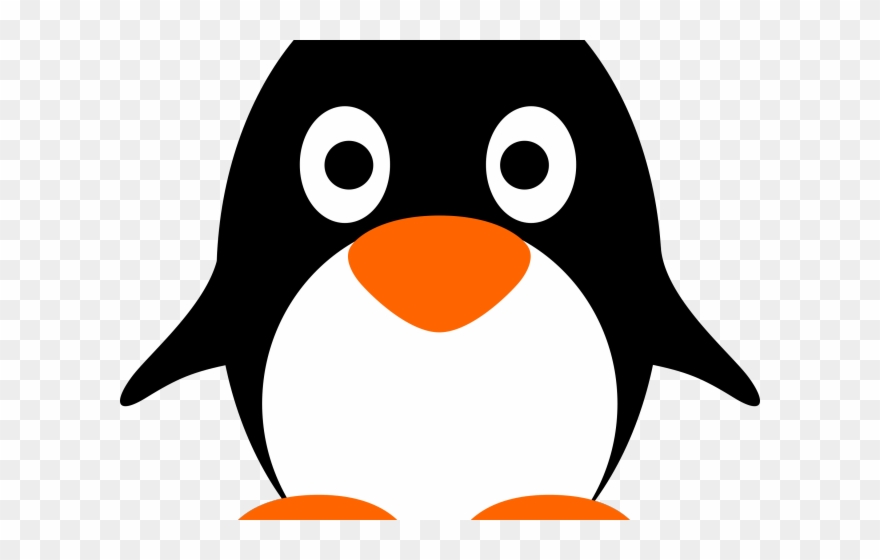 King Penguin Clipart Penquin - Penguin Face Clipart - Png Download