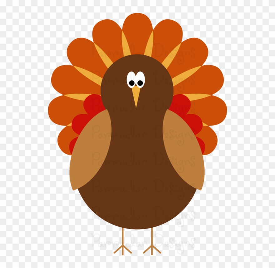 Cute Turkey Clipart Is - Thanksgiving Turkey Clipart - Png Download