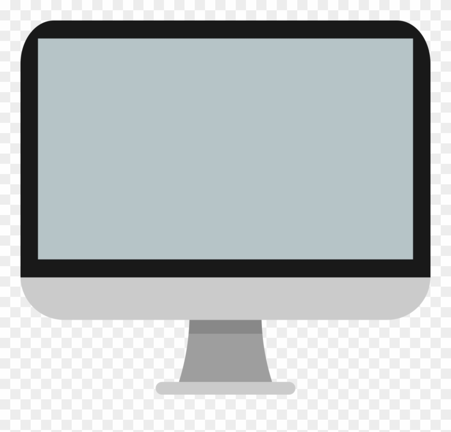Monitor Clipart Generic Desktop - Design - Png Download