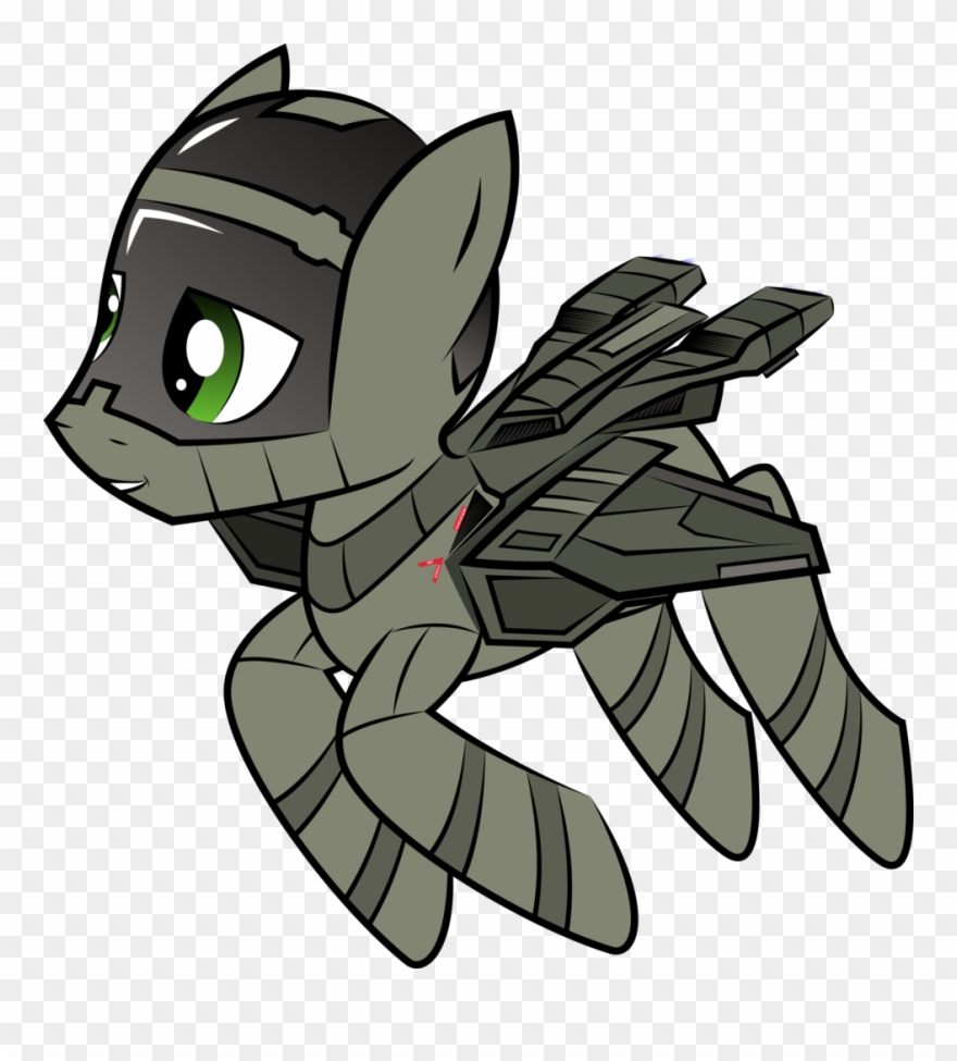 Artist Jh Plone Crossover Halo Series - Plane Pony Clipart