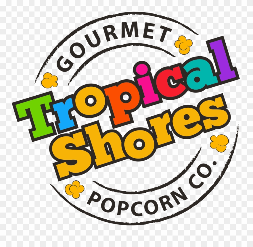 Tropical Shores Popcorn - Tropical Shores Gourmet Popcorn Co. Clipart