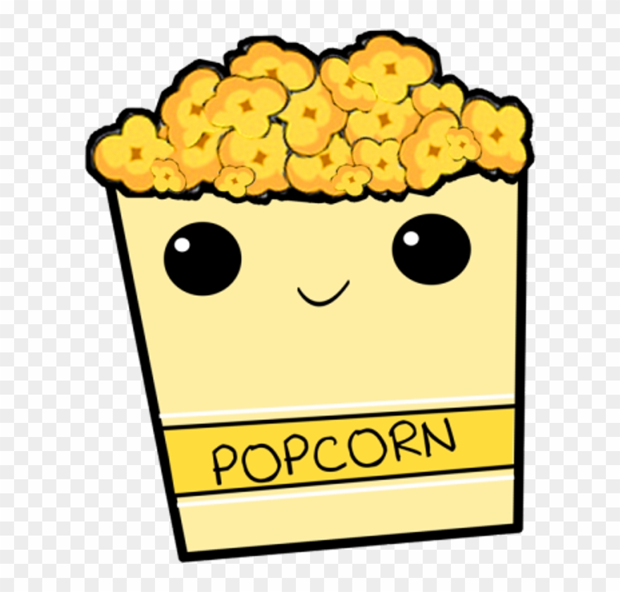 Image Royalty Free Library Transparent Popcorn Tumblr - Popcorn Cute Clipart