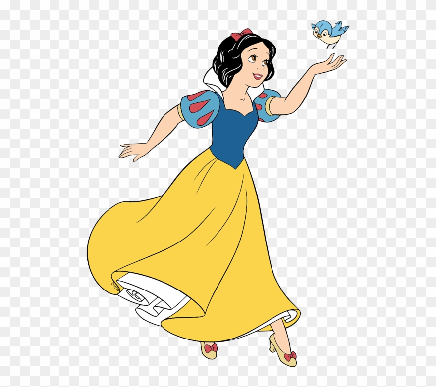Snow White Clipart Png - Disney Clips Snow White Transparent Png