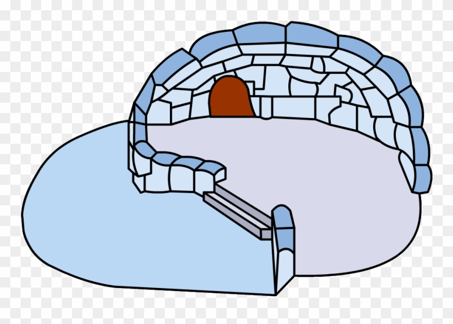 Clip Arts Related To - Pink Igloo Club Penguin - Png Download