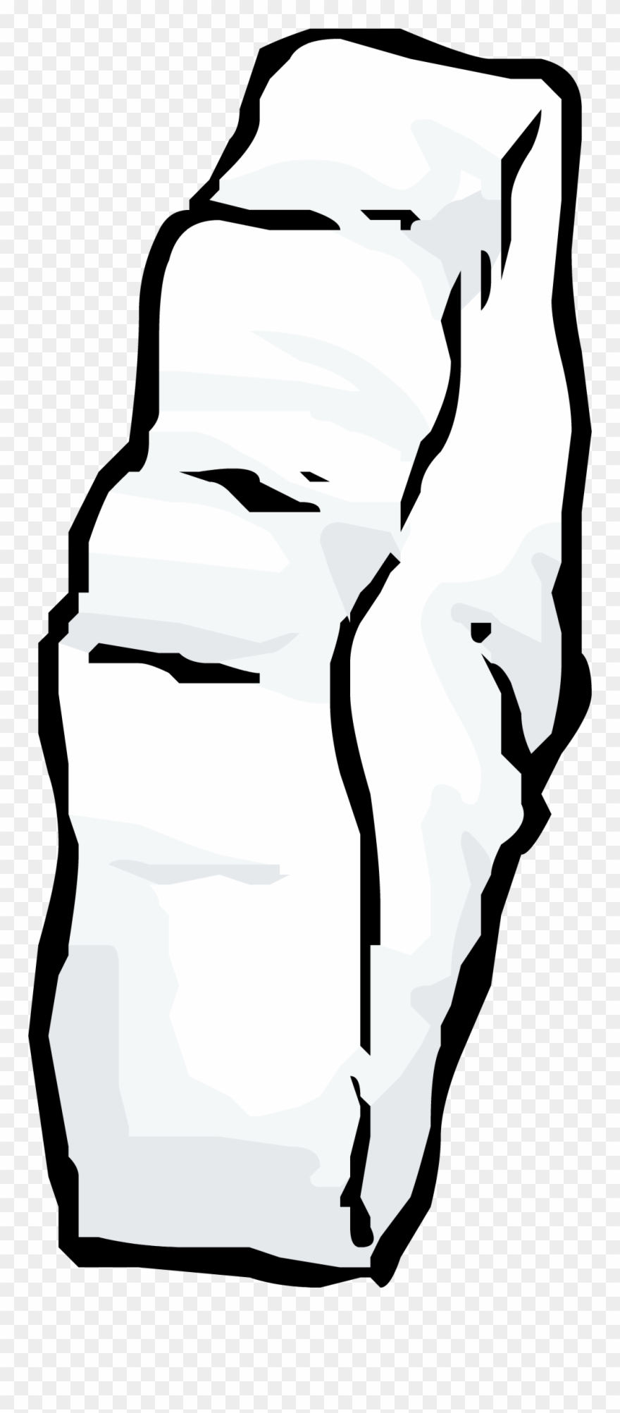 Snow Wall Sprite 004 Clipart