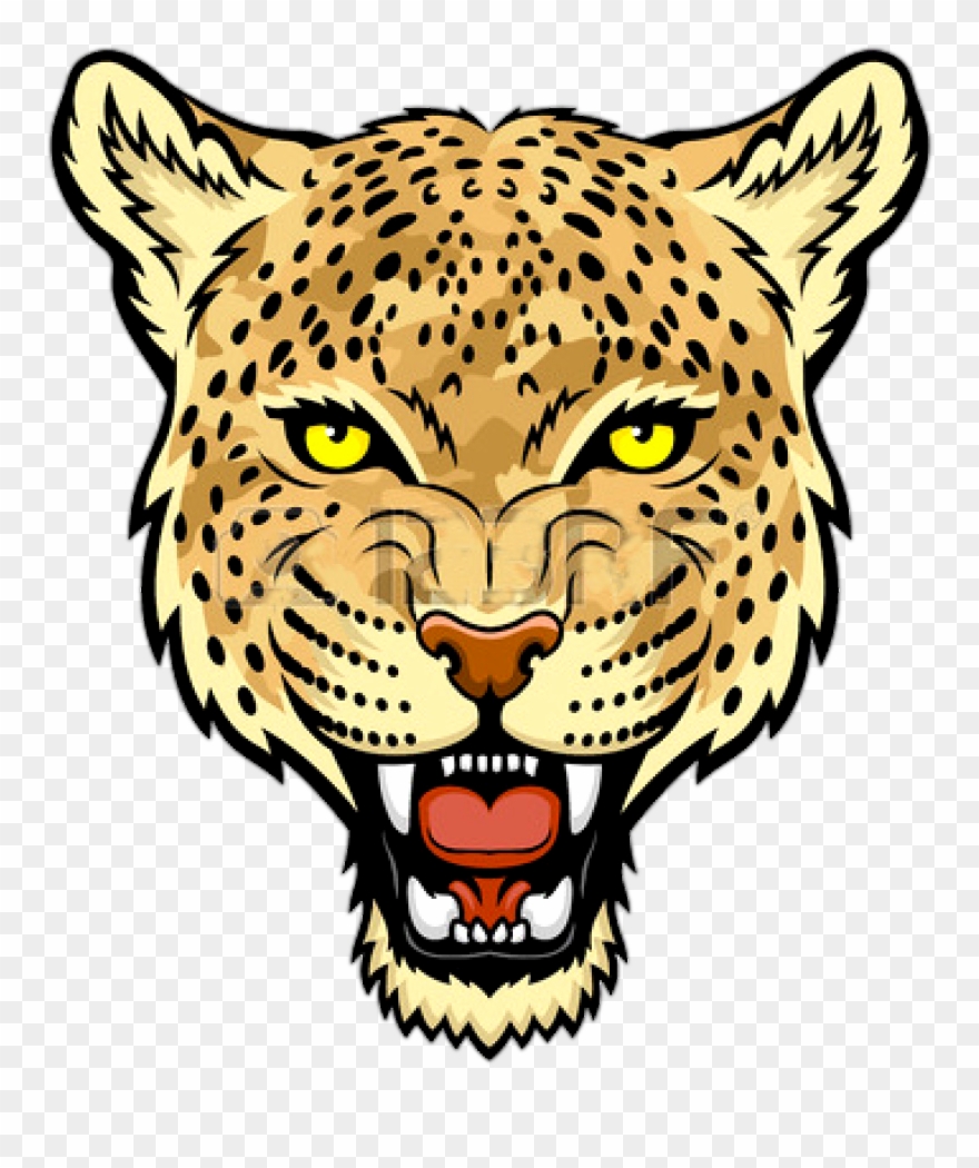 Snow At Getdrawings Com - Head Of Leopard Clipart