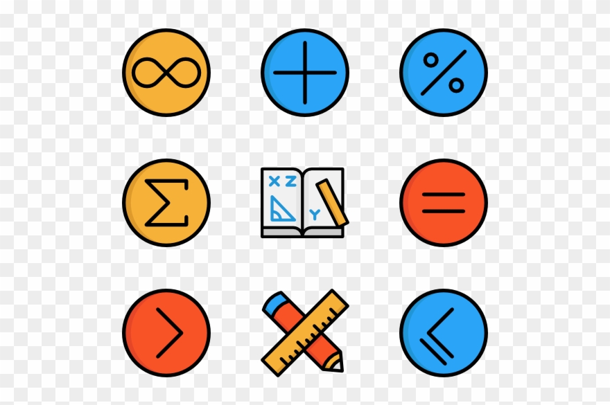 Download Math Symbols Png - Math Png Clipart (#422900) - PinClipart