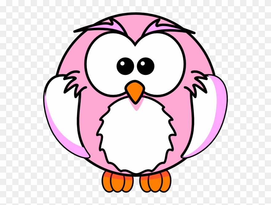 Pink Clip Art At - Cartoon Animals To Colour - Png Download