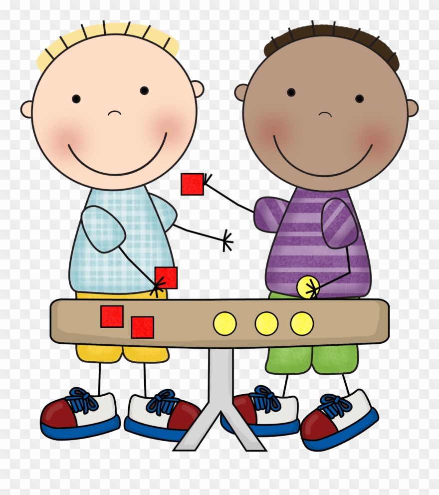 Math Clipart For Kindergarten - Math Centers Clip Art - Png Download