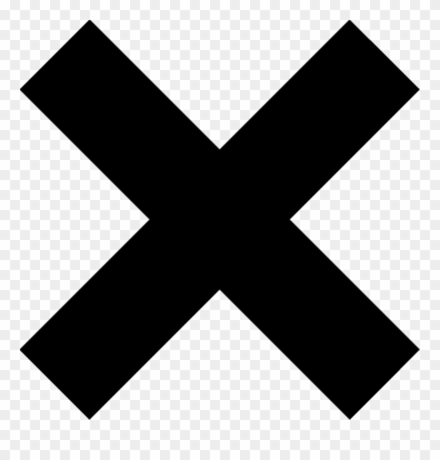 Multiplication Sign Svg Png Icon Free Download - Tic Tac Toe Cross Clipart