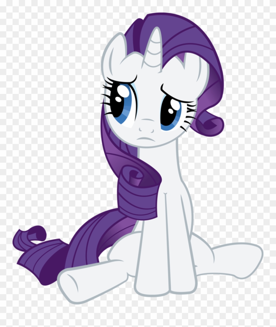 Mein Kleines Pony Bilder - My Little Pony Rarity Sad Clipart