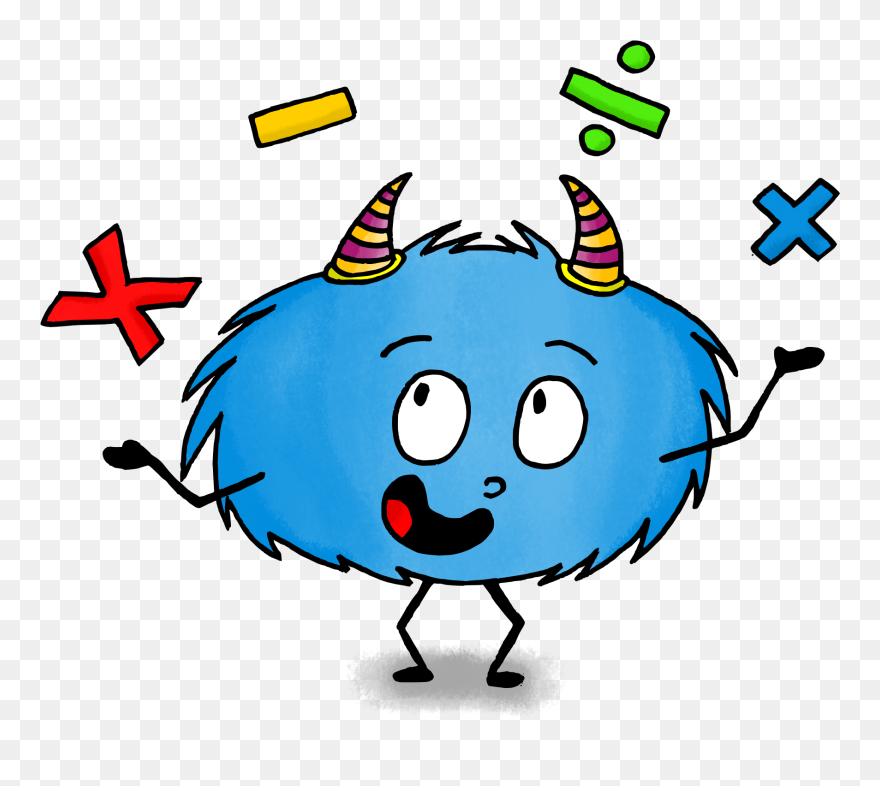 Additions, Soustractions Et Multiplications De Grands - Nombre Et Opération Clipart