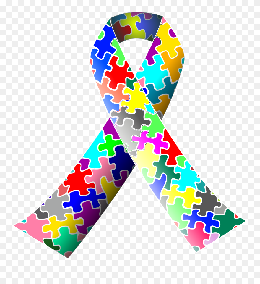 Adding Vector Close Under - Autism Logo Clip Art - Png Download