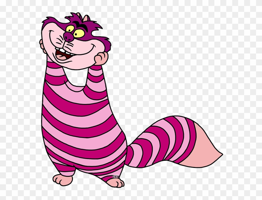 Cheshire Cat Clipart Tail - Cheshire Cat Disney Png Transparent Png