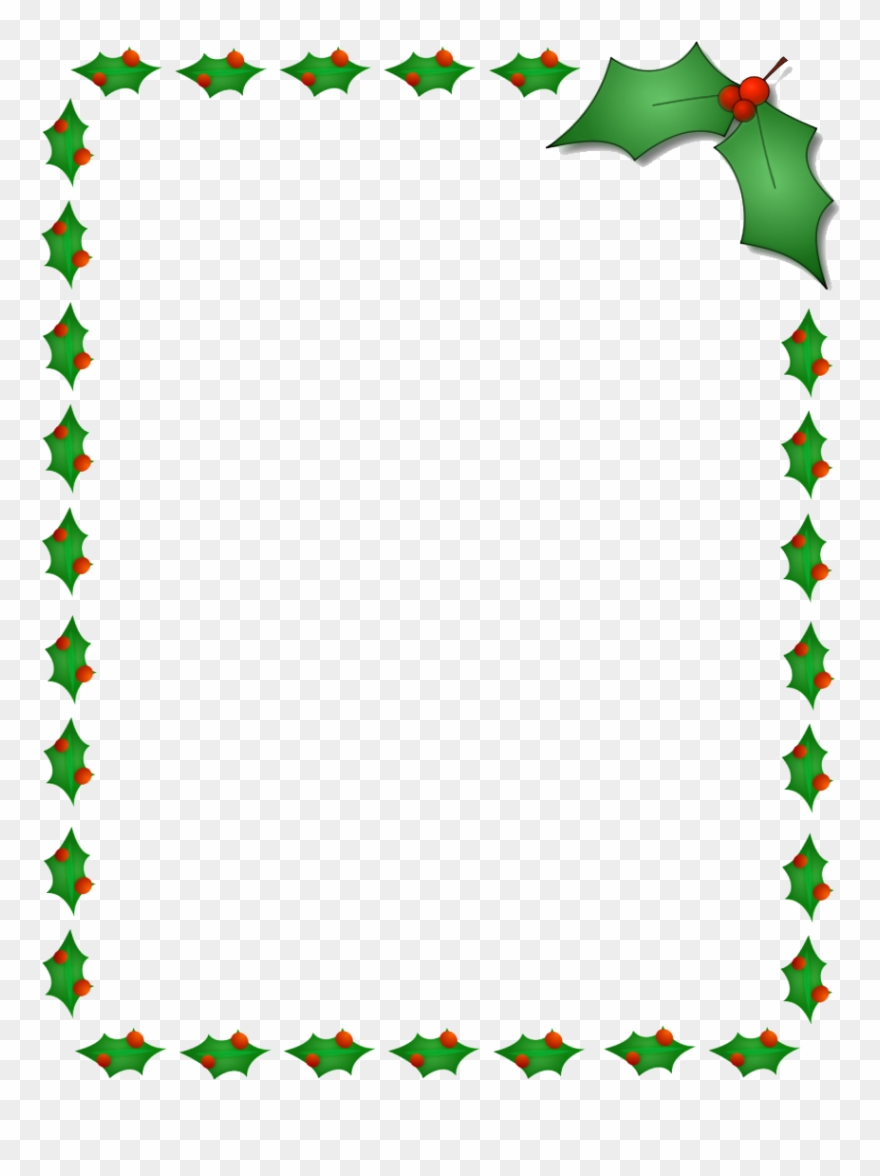 Christmas Border Png - Christmas Border Clipart Transparent Png