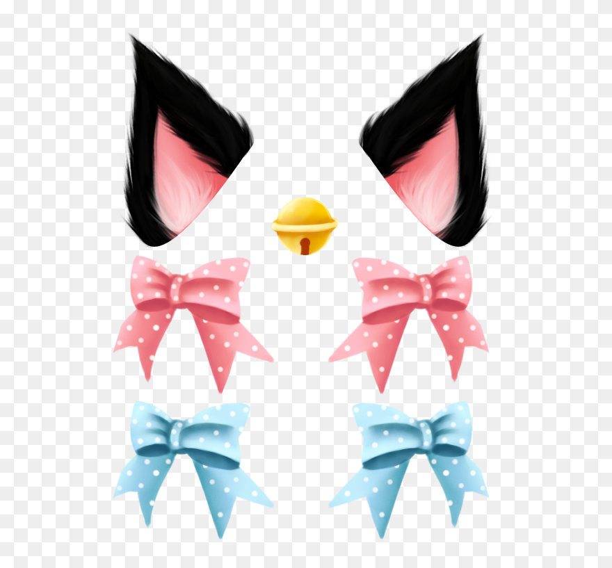 Clip Art Cat Ears Clipart Library - Png Download