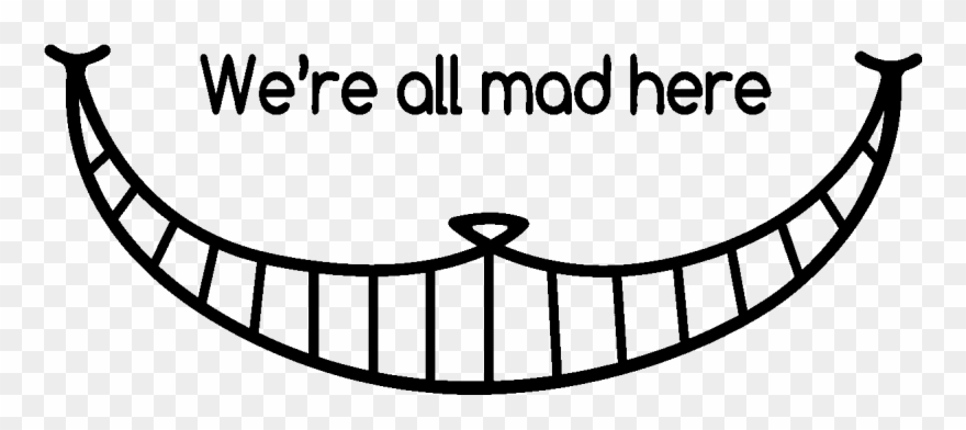 Chesire Cats Smile Png - Cheshire Cat Smile Drawing Clipart