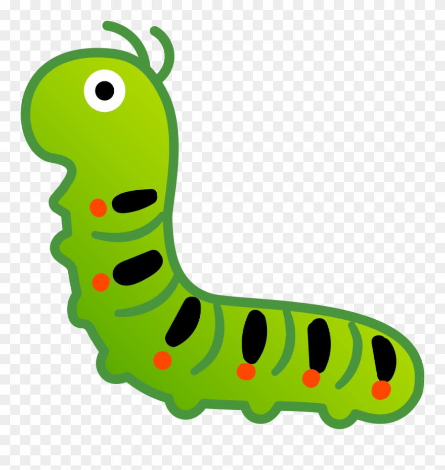 Caterpillar Emoji Clipart