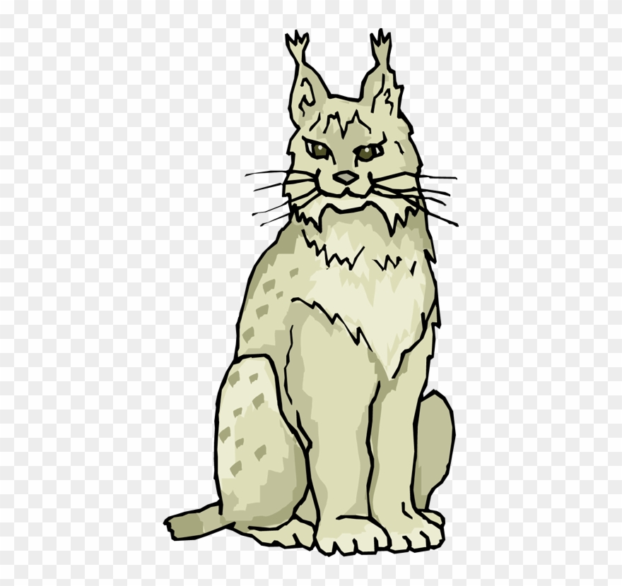 Download Free Lynx Clipart Eurasian Lynx Clip Art Cat - Free Lynx Clipart - Png Download