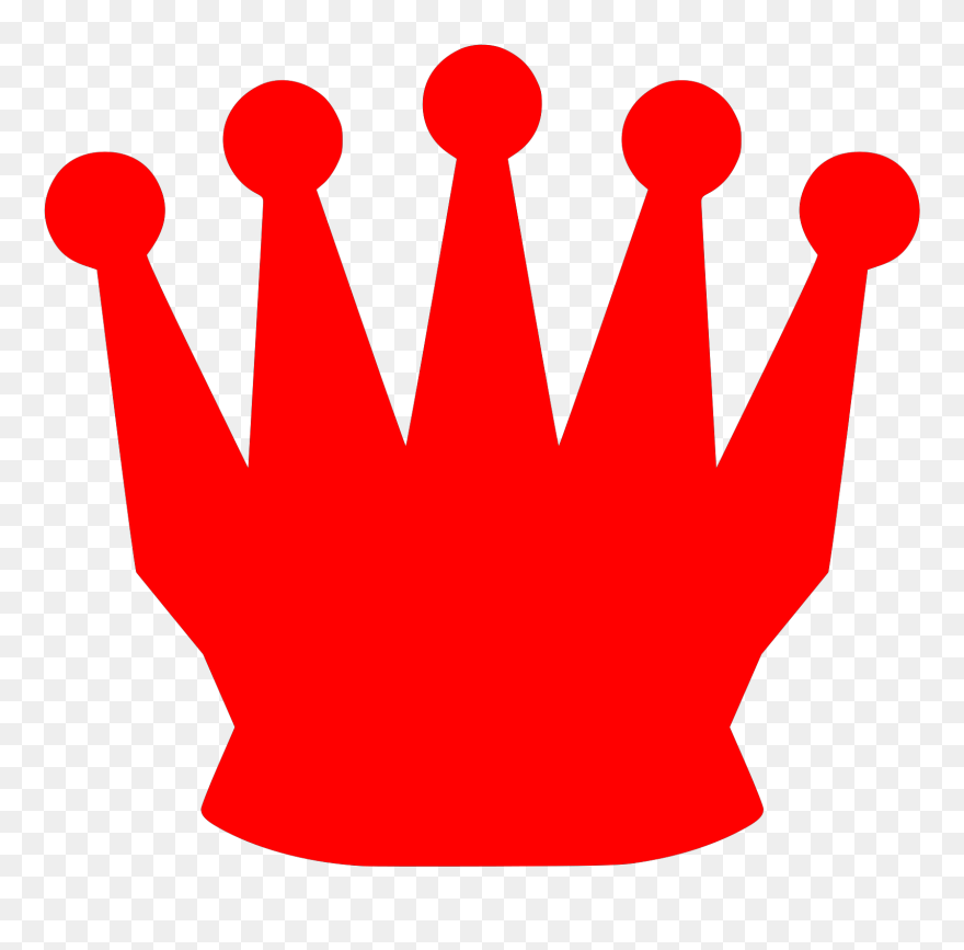 This Free Clip Arts Design Of Red Crown - Png Download