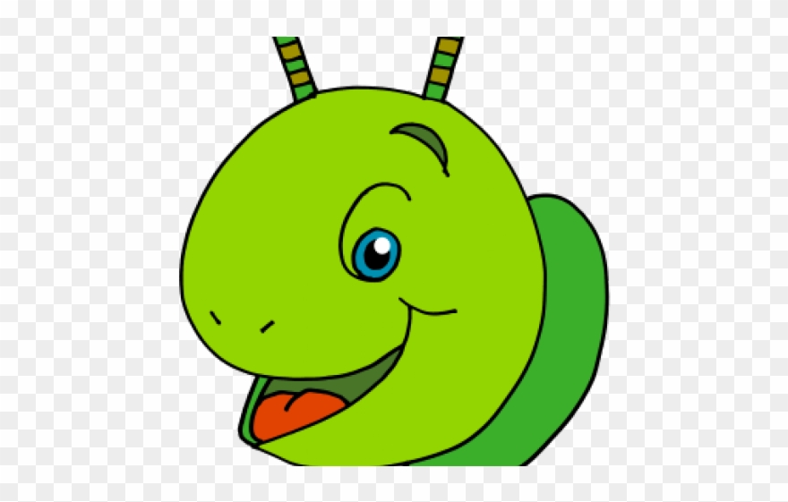 Caterpillar Clipart Cute Colorful - Cartoon Caterpillar Faces - Png Download