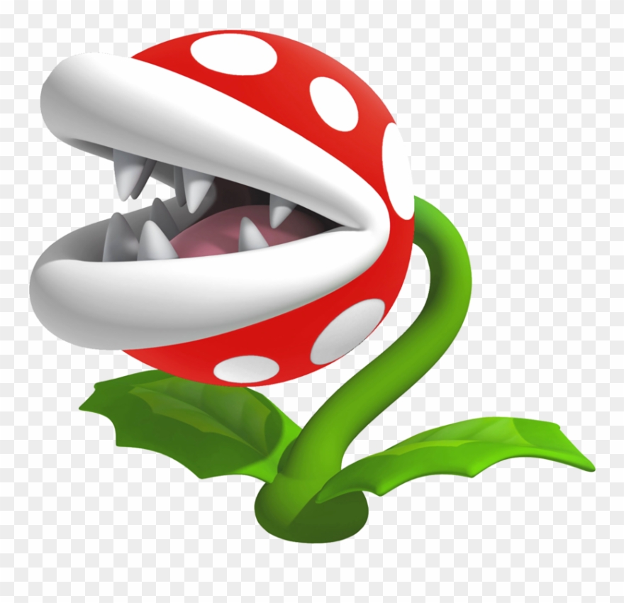 Mario Clipart Piranha Plant - Super Mario Characters Png Transparent Png