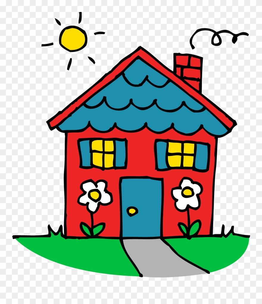 Clipart Of Cottages, Greenhouse And Transparent Address - รูป บ้าน การ์ตูน Png