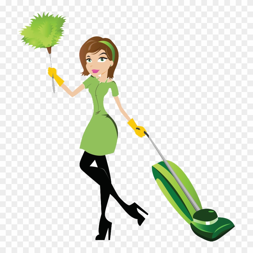 House Cleaning Services Jacksonville - Cleaning Lady Clipart