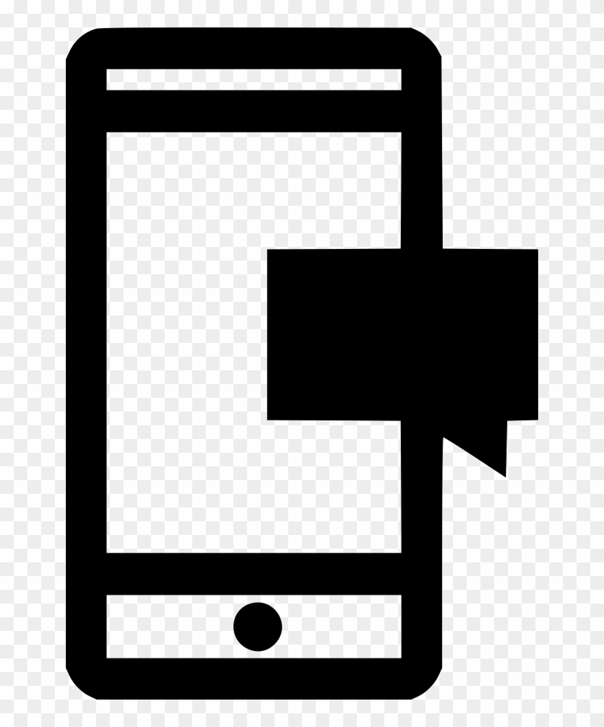 Chat Cell Phone Comments - Mobile Phone Clipart