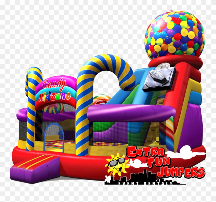 To The Setup Area Must Be Flat And The Entrance To - Candyland Bounce House Broward Clipart