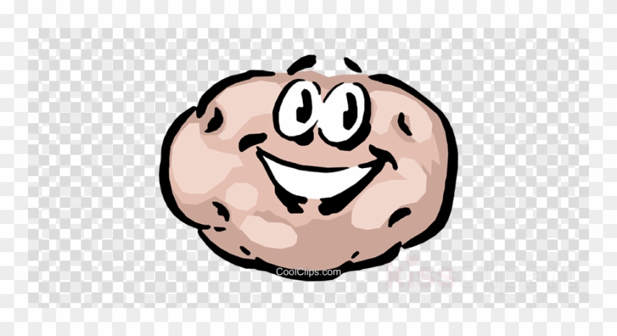 Potato Coloring Clipart