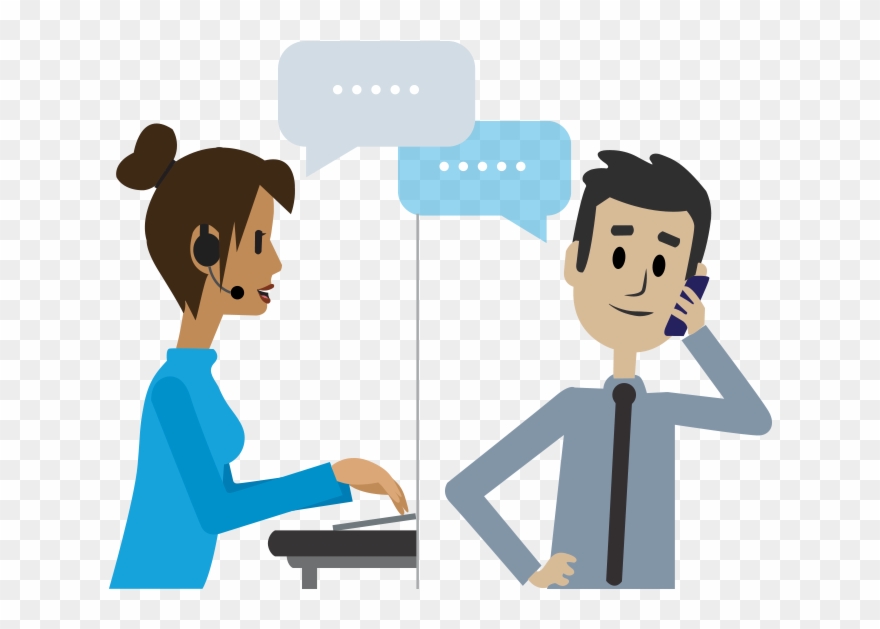 Clip Art Freeuse Library Buy Clipart Buyer Seller - Receive A Call - Png Download