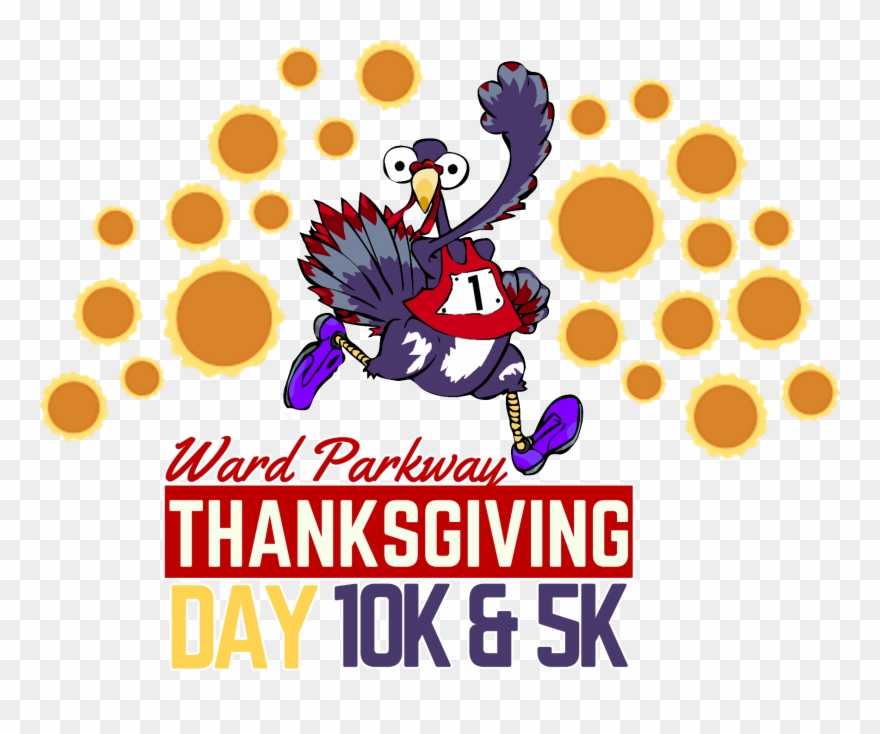 Tiny Turkey Trot - Illustration Clipart